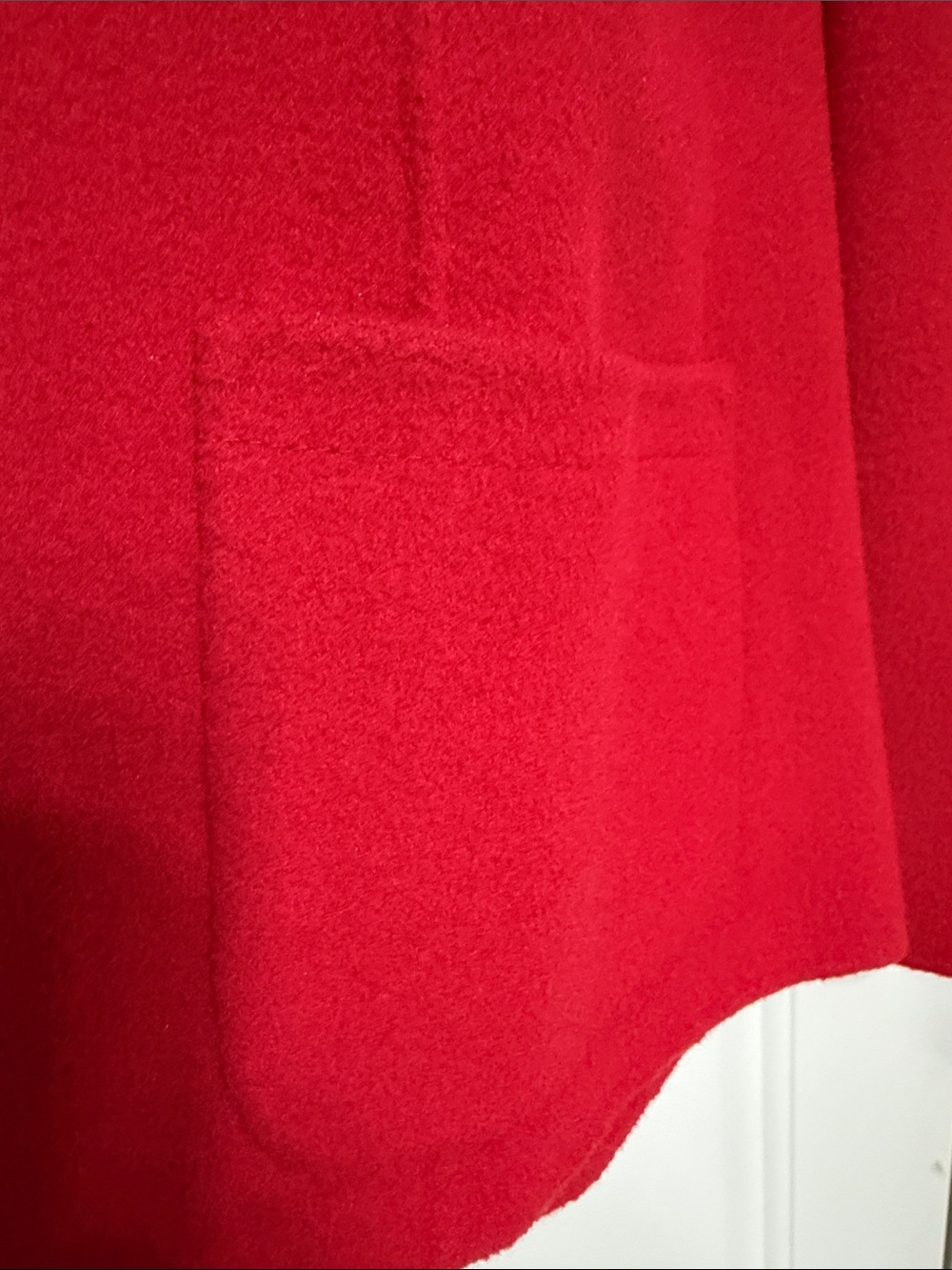 Talbots Red Open-Front Blazer - Picture 6 of 6